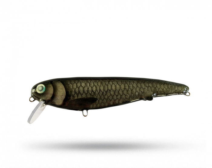 Mr Halfen Crank 20 cm - Black Ghost i gruppen Fiskedrag / Gäddwobbler hos Örebro Fiske & Outdoor AB (Halfen Crank-Black Ghost)